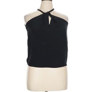 Joie 100% Silk Halter Blouse – Black